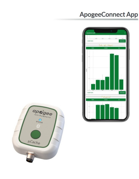 Apogee AT-100 microCache Bluetooth Micro registrador