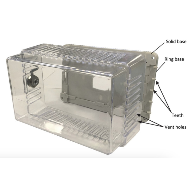 Lockable Vented Security Case - HOBO