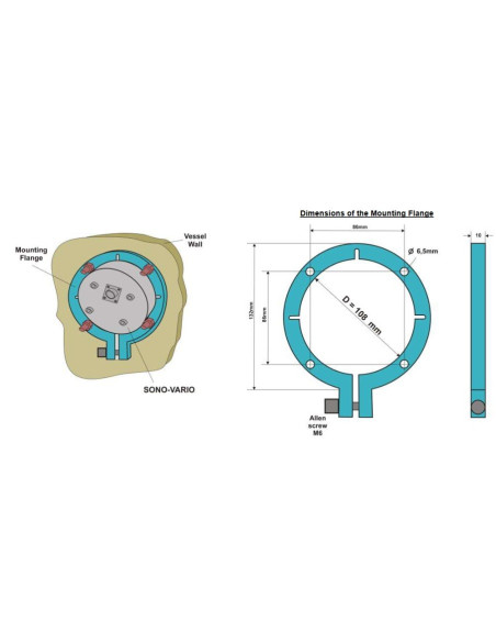 SONO-VARIO Standard - Sensor de Umidade e Temperatura para Materiais de Construção