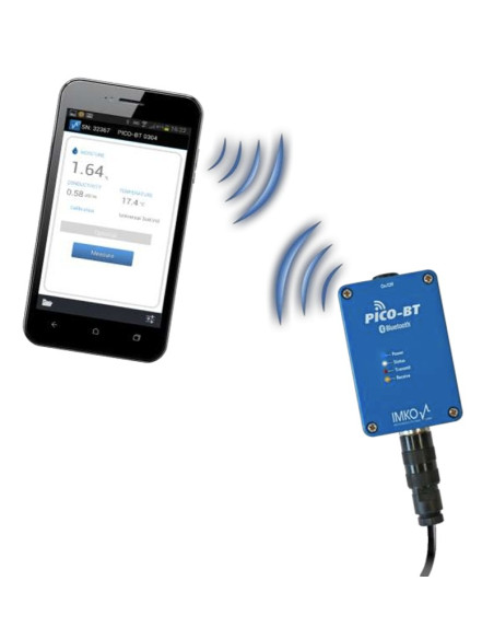 Mobile Moisture Sensor with Bluetooth© Technology - PICO-BT