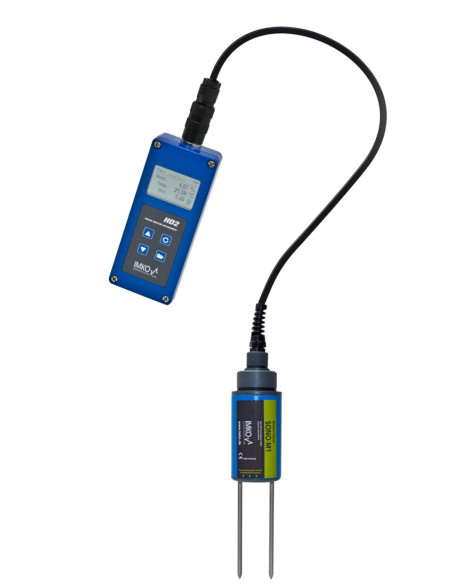 Medición portátil de humedad y conductividad HD2 Mobile