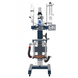 MRC Lab Reac-N10LE-V2 Double-wall Lifting Glass Reactor - 10 liter