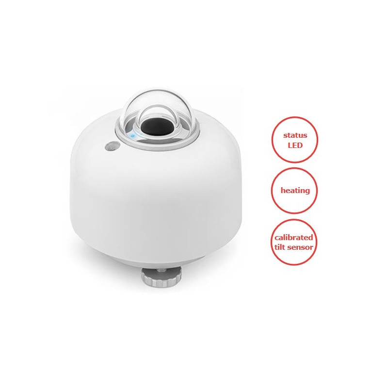Piranômetro industrial SR300-D1 com sensor de calor e inclinação