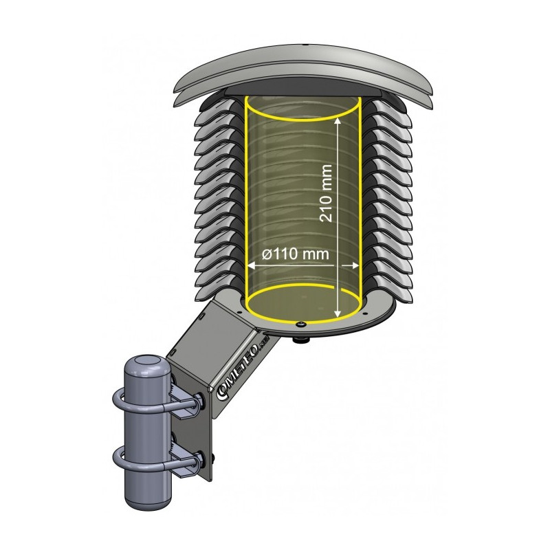 COMETEO Multi-Plate Professional Radiation Shield for Meteorological Sensors