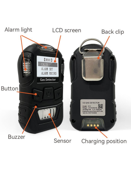 K-10 Detector de Gás Único (IP67)