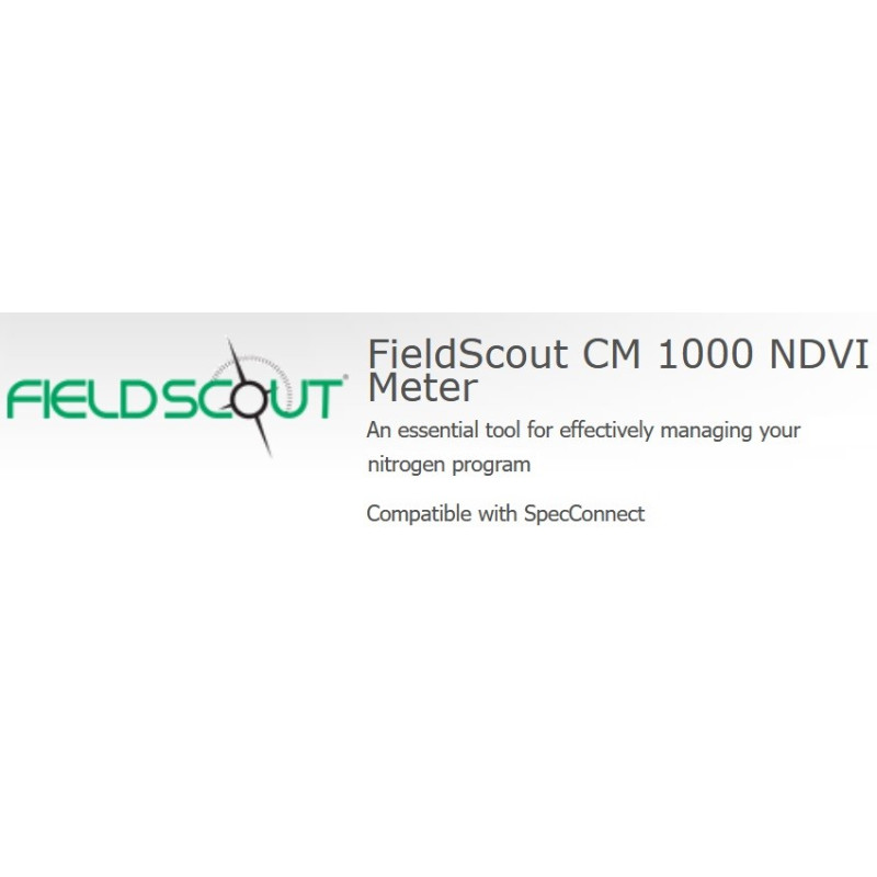 CM1000 NDVI Medidor Portable de Clorofila FieldScout (Índice de Vegetação por Dif. Normalizada)