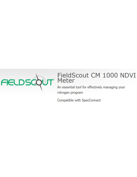 CM1000 NDVI Medidor Portable de Clorofila FieldScout (Índice de Vegetação por Dif. Normalizada)