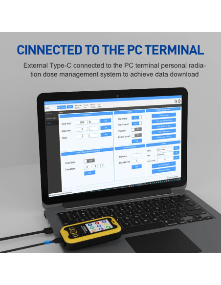 Detector de Radiação Nuclear FS-5000