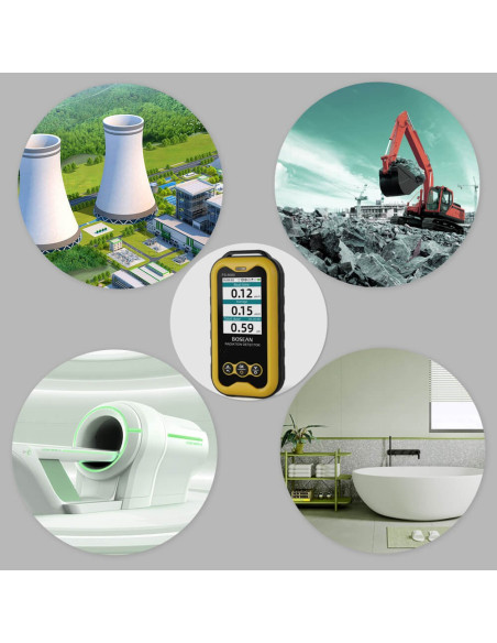 Detector de Radiação Nuclear FS-5000