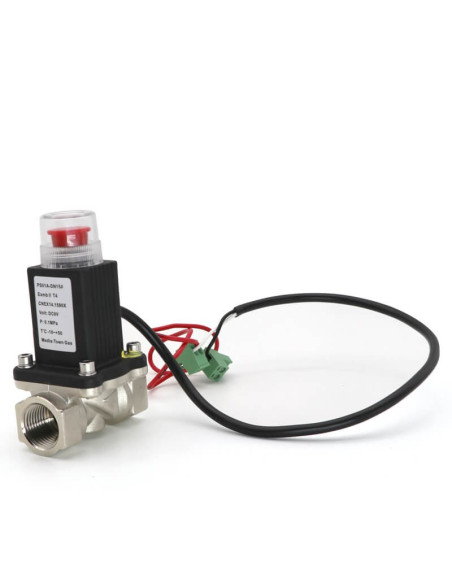 AO-BH-H3 Gas Alarm con válvula de cierre