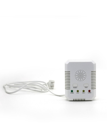 AO-BH-H3 Gas Alarm with shut off valve