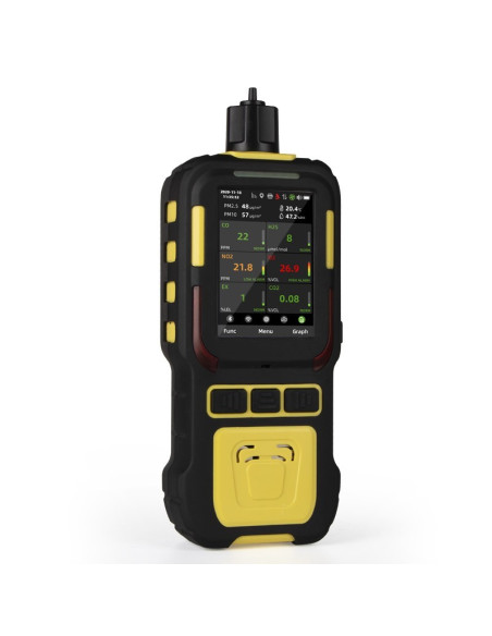 AO-K-600M Detector de Gás Multigás 6 em 1 com Bomba