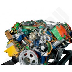 AE36084 Motor IVECO Seccionado de Camión Turbo Diesel 8 Cilindros en V Turbostar