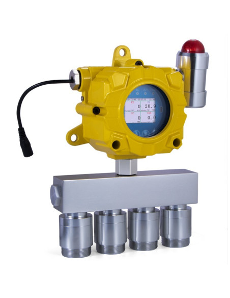 AO-K-G60 Detector de Gas Fijo (EX,O2,CO,H2S)