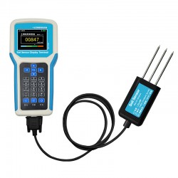 Sensor de Conductividad Eléctrica (EC) y Temperatura del Suelo