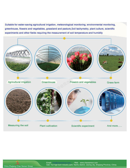 Sensor de Temperatura y Humedad del Suelo