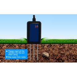 Soil Electrical Conductivity (EC) and Temperature Sensor