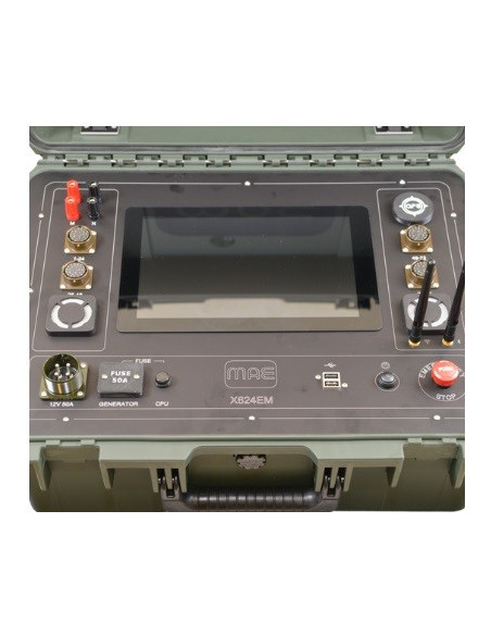 MAE X624EM Georesistivímetro multicanal VHR de 48-72-96 canales