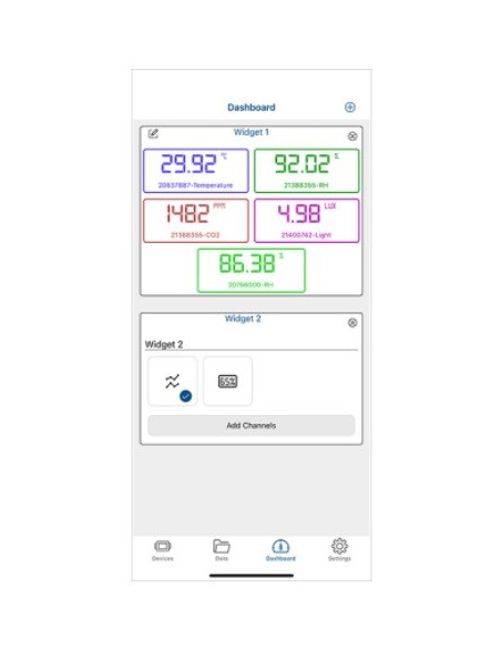 HOBOconnect Aplicación de Monitoreo