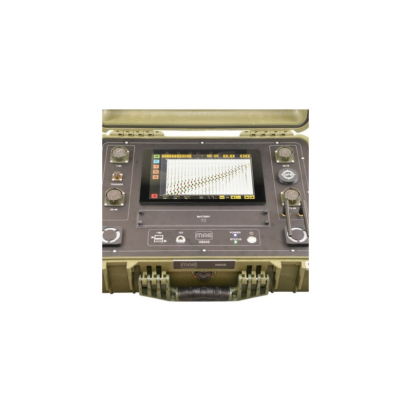 MAE X824S Seismograph 24 / 96 channels - 24 bit