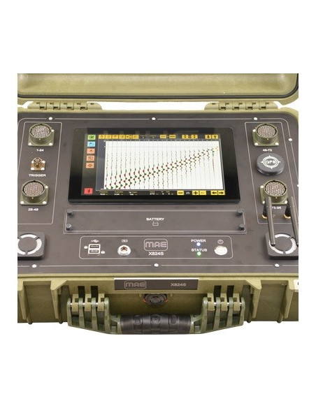 MAE X824S Seismograph 24 / 96 channels - 24 bit