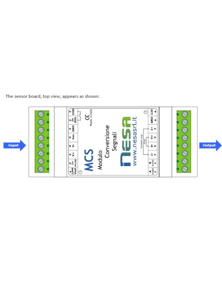 MCS Módulo de Acondicionamiento de Señal