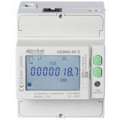 UEM80 MID - 80A three phase energy meter with built-in communication