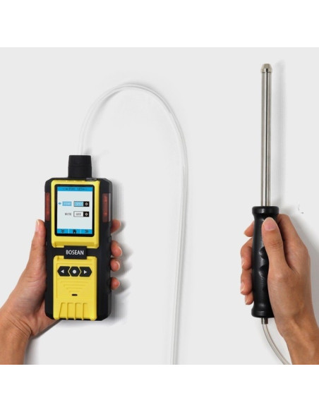 AO-K-600-CO+O2+CH4 Detector de 3 Gases con bomba Incorporada