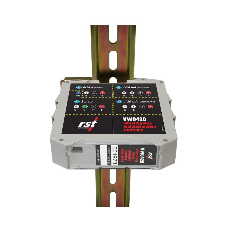 VW0420: Vibrating Wire Isolated Analog Interface