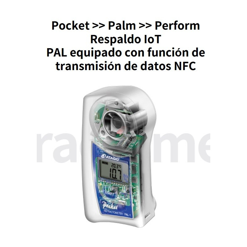PAL-1 Refractómetro Digital de bolsillo