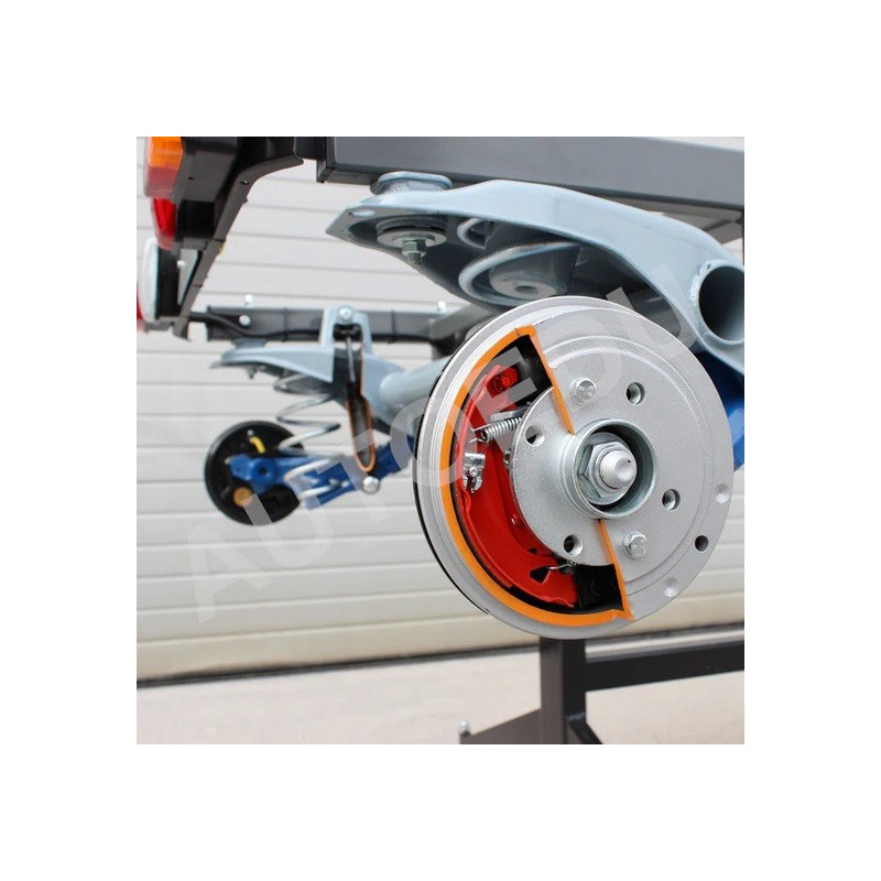 AutoEDU AE45275E Treinador Educativo para Motor MPI a Gasolina (gasolina) com chassis e sistema de travagem de trabalho