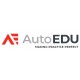 AutoEDU AE45275E Entrenador educativo para motor MPI de gasolina con chasis y sistema de frenos en funcionamiento