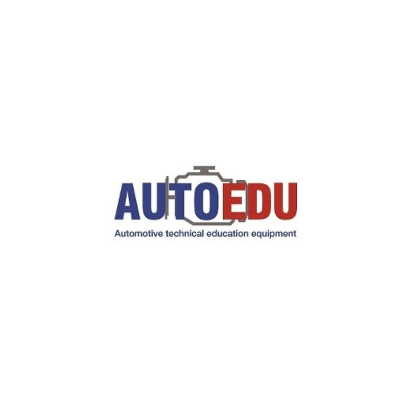 AutoEDU AE45275E Educational Trainer for Petrol (gasoline) MPI Engine with chassis and working brakes system