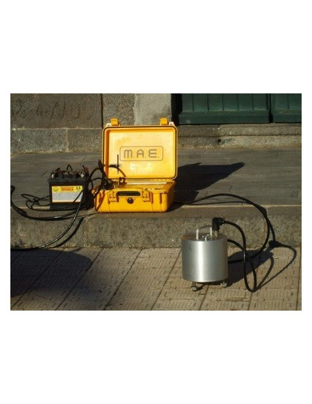 ST3 Seismograph with integrated 3D sensor 2 Hz frequency, 3 channel 24 bit