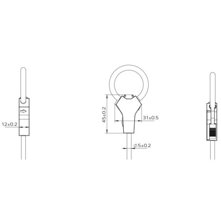 MRC Mini series flexible Rogowski coil