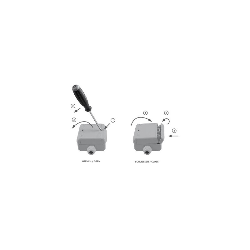 AO-AD/A -B Pressure Transducer for Atmospheric / Barometric Pressure (Display Optional)