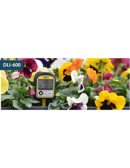 DLI-400, DLI-500, & DLI-600 PAR Light, Daily Light Integral, and hotoperiod Meters