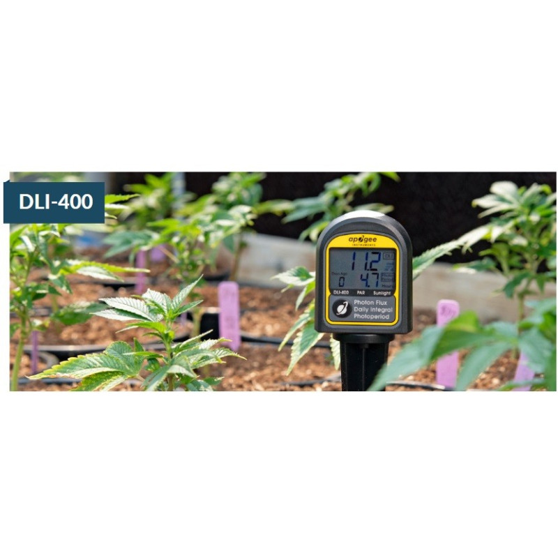DLI-400, DLI-500, & DLI-600 PAR Light, Daily Light Integral, and hotoperiod Meters