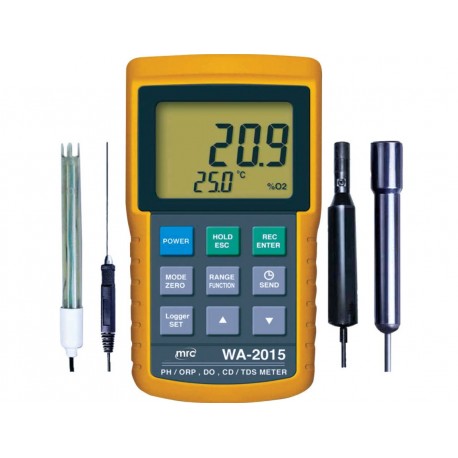 WA-2015 Ph / Conductivity /Temp. /Oxijen meter complete kit