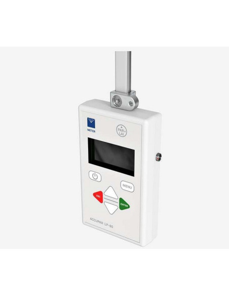 LP-80 ACCUPAR ceptometer to measure PAR radiation and estimate LAI