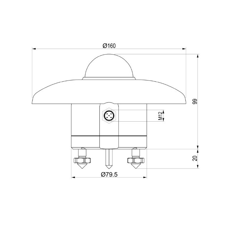 LPR10M0T PYRAfast – Piranómetro de resposta rápida de classe A