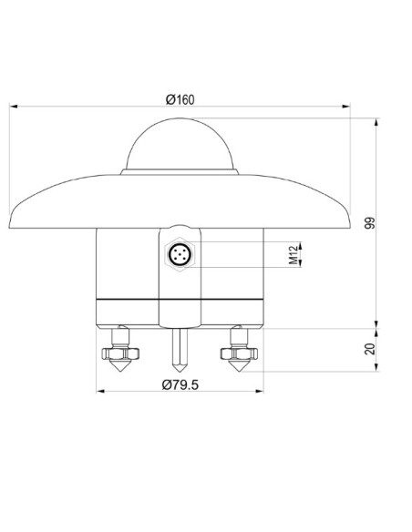 LPR10M0T PYRAfast – Piranómetro de resposta rápida de classe A