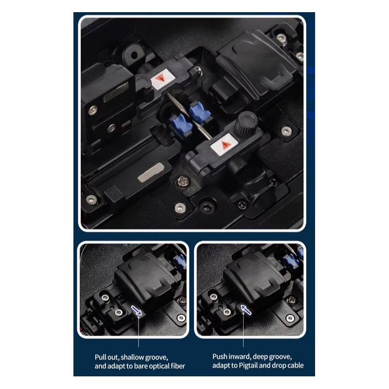 Optical fiber splicer Ref.: AO-DVP-740