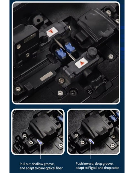 Splicer de fibra óptica Ref.: AO-DVP-740