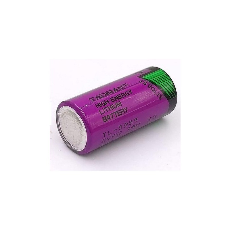 TL-5955 Bateria Tadiran 2/3AA 3.6V 1650mAh, bateria de lítio Tadiran