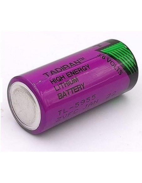 TL-5955 Bateria Tadiran 2/3AA 3.6V 1650mAh, bateria de lítio Tadiran