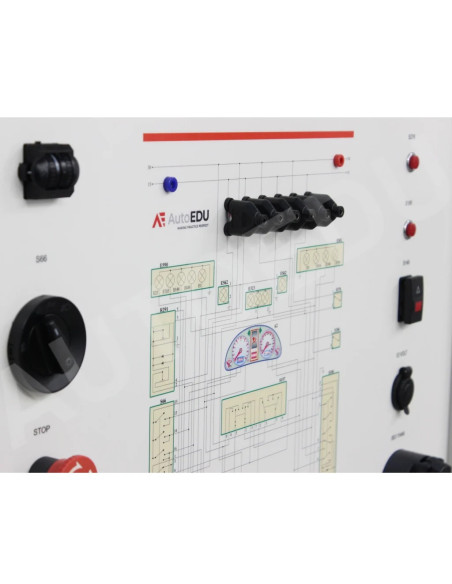 AutoEdu MSAS01 Instrutor Educacional para Iluminação Automotiva