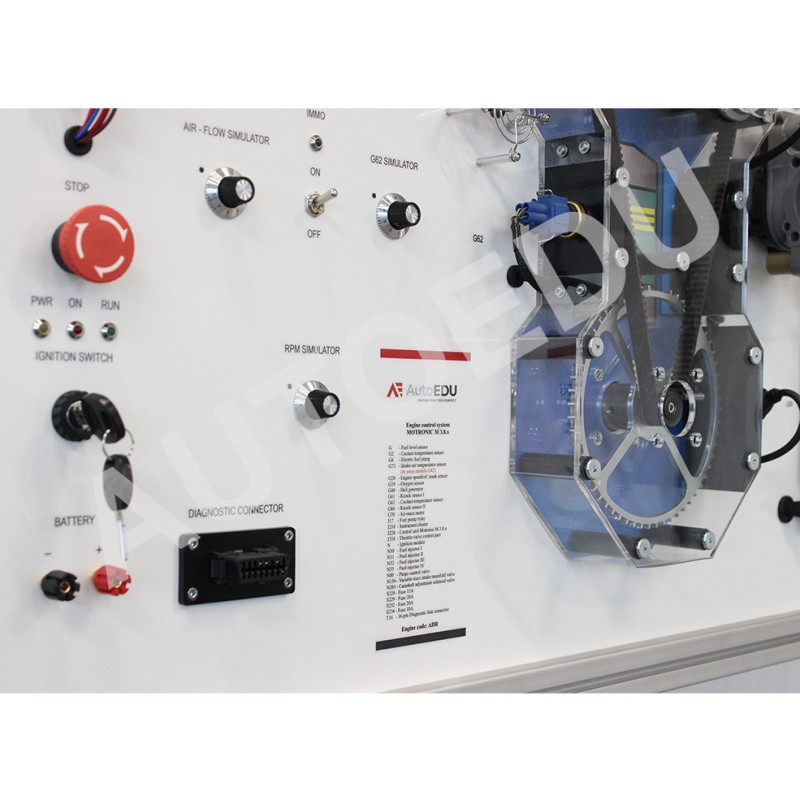 MSMPI01 Engine control system M 3.8.X (MPI) Educational Trainer