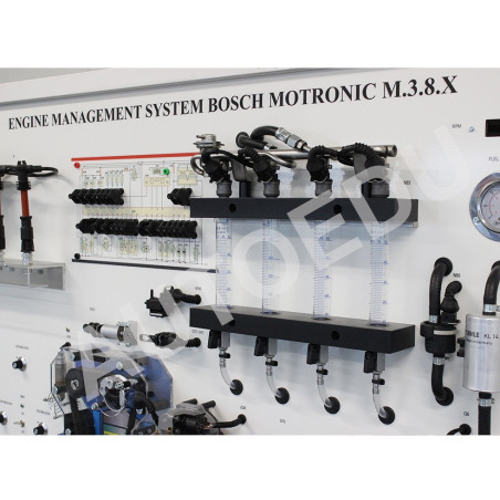 MSMPI01 Sistema de control del motor M 3.8.X (MPI) Entrenador educativo