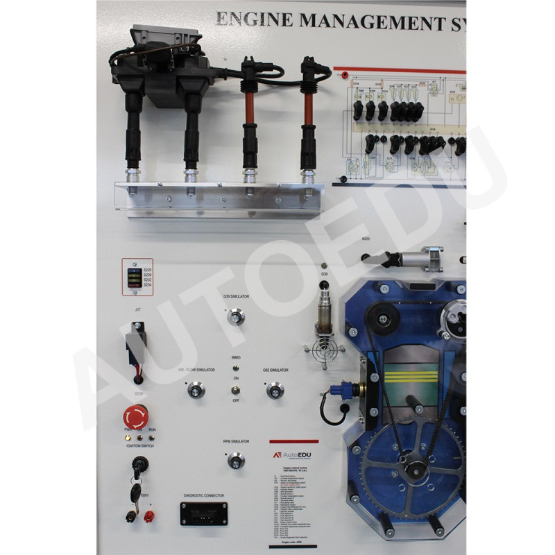 MSMPI01 Engine control system M 3.8.X (MPI) Educational Trainer